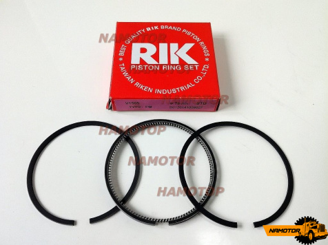 Кольца поршневые KUBOTA V1505. D1105. D1305. 4D78.  (D78=2k-1,5-4mm) 16292-21050 